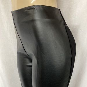 MASSINI ESSENTIALS Women’s Front Faux Leather Skinny Pants Plus Size 1X NWOT